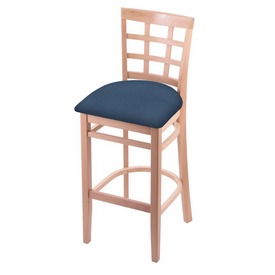 3130 Stool with Natural Finish and Rein Bay Seat, AGS-313025Nat024 3130 Stool with Natural Finish and Rein Bay Seat, AGS-313025Nat024