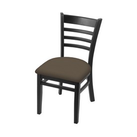 3140 18" Chair with Black Finish and Canter Earth Seat, 314018Blk006