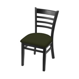 3140 18" Chair with Black Finish and Canter Pine Seat, 314018Blk010