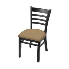 3140 18" Chair with Black Finish and Canter Sand Seat, 314018Blk013
