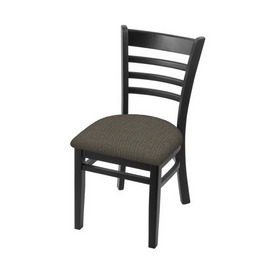 3140 18" Chair with Black Finish and Graph Chalice Seat, 314018Blk019