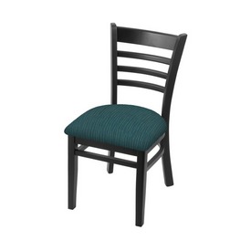 3140 18" Chair with Black Finish and Graph Tidal Seat, 314018Blk022