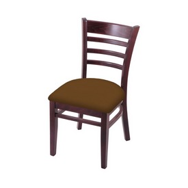 3140 18" Chair with Dark Cherry Finish and Canter Thatch Seat, 314018DC001