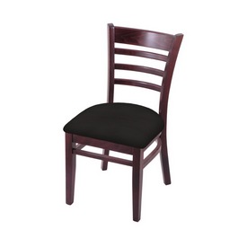 3140 18" Chair with Dark Cherry Finish and Canter Espresso Seat, 314018DC003