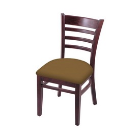 3140 18" Chair with Dark Cherry Finish and Canter Saddle Seat, 314018DC012