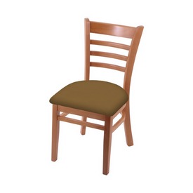 3140 18" Chair with Medium Finish and Canter Saddle Seat, 314018Med012
