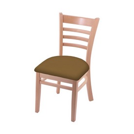 3140 18" Chair with Natural Finish and Canter Saddle Seat, 314018Nat012