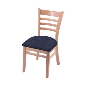 3140 18" Chair with Natural Finish and Graph Anchor Seat, 314018Nat014