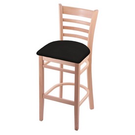 3140 Stool with Natural Finish and Canter Espresso Seat, AGS-314025Nat003 3140 Stool with Natural Finish and Canter Espresso Seat, AGS-314025Nat003