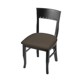3160 18" Chair with Black Finish and Canter Earth Seat, 316018Blk006