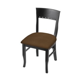 3160 18" Chair with Black Finish and Rein Thatch Seat, 316018Blk026