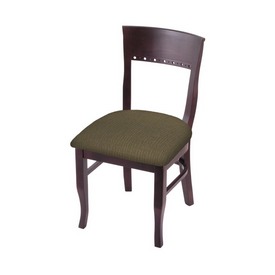 3160 18" Chair with Dark Cherry Finish and Graph Cork Seat, 316018DC017