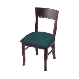 3160 18" Chair with Dark Cherry Finish and Graph Tidal Seat, 316018DC022