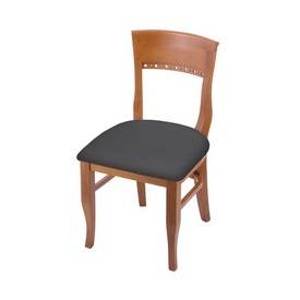 3160 18" Chair with Medium Finish and Canter Storm Seat, 316018Med004