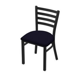 400 Jackie 18" Chair with Black Wrinkle Finish and Canter Twilight Seat, 40018BW002