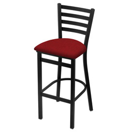 400 Stationary Stool with Black Wrinkle Finish and Graph Ruby Seat, AGS-40025BW016 400 Stationary Stool with Black Wrinkle Finish and Graph Ruby Seat, AGS-40025BW016