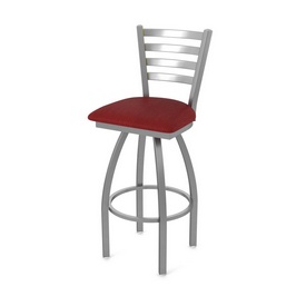 410 Jackie Swivel Stool with Stainless Finish and Graph Ruby Seat, AGS-41025SS016 410 Jackie Swivel Stool with Stainless Finish and Graph Ruby Seat, AGS-41025SS016