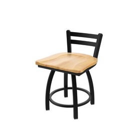 411 Jackie Low Back Swivel Stool with Black Wrinkle Finish and Natural Maple Seat, AGS-41118BWNatMpl 411 Jackie Low Back Swivel Stool with Black Wrinkle Finish and Natural Maple Seat, AGS-41118BWNatMpl