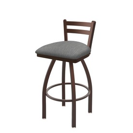 411 Jackie Low Back Swivel Stool with Bronze Finish and Graph Alpine Seat, AGS-41125BZ020 411 Jackie Low Back Swivel Stool with Bronze Finish and Graph Alpine Seat, AGS-41125BZ020