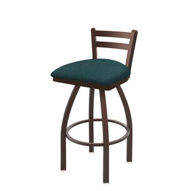 411 Jackie Low Back Swivel Stool with Bronze Finish and Graph Tidal Seat, AGS-41125BZ022 411 Jackie Low Back Swivel Stool with Bronze Finish and Graph Tidal Seat, AGS-41125BZ022