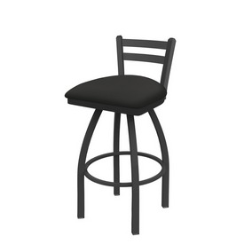 411 Jackie Low Back Swivel Stool with Pewter Finish and Canter Iron Seat, AGS-41125PW008 411 Jackie Low Back Swivel Stool with Pewter Finish and Canter Iron Seat, AGS-41125PW008