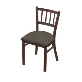 610 Contessa 18" Chair with Bronze Finish and Graph Chalice Seat, 61018BZ019