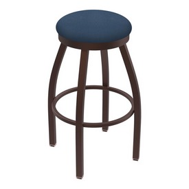 802 Misha Swivel Stool with Bronze Finish and Rein Bay Seat, AGS-80225BZ024 802 Misha Swivel Stool with Bronze Finish and Rein Bay Seat, AGS-80225BZ024
