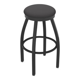 802 Misha Swivel Stool with Pewter Finish and Canter Storm Seat, AGS-80225PW004 802 Misha Swivel Stool with Pewter Finish and Canter Storm Seat, AGS-80225PW004