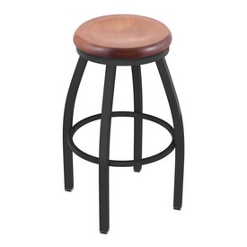 802 Misha Swivel Stool with Pewter Finish and Medium Maple Seat, AGS-80225PWMedMpl 802 Misha Swivel Stool with Pewter Finish and Medium Maple Seat, AGS-80225PWMedMpl