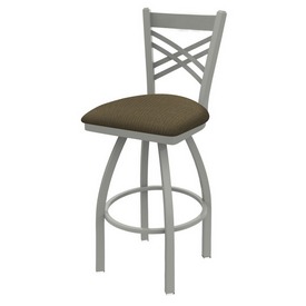 820 Catalina Swivel Stool with Anodized Nickel Finish and Graph Cork Seat, AGS-82025AN017 820 Catalina Swivel Stool with Anodized Nickel Finish and Graph Cork Seat, AGS-82025AN017