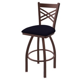 820 Catalina Swivel Stool with Bronze Finish and Canter Twilight Seat, AGS-82025BZ002 820 Catalina Swivel Stool with Bronze Finish and Canter Twilight Seat, AGS-82025BZ002