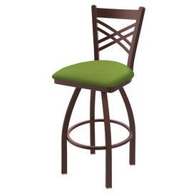 820 Catalina Swivel Stool with Bronze Finish and Canter Kiwi Green Seat, AGS-82025BZ009 820 Catalina Swivel Stool with Bronze Finish and Canter Kiwi Green Seat, AGS-82025BZ009