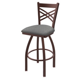 820 Catalina Swivel Stool with Bronze Finish and Graph Alpine Seat, AGS-82025BZ020 820 Catalina Swivel Stool with Bronze Finish and Graph Alpine Seat, AGS-82025BZ020