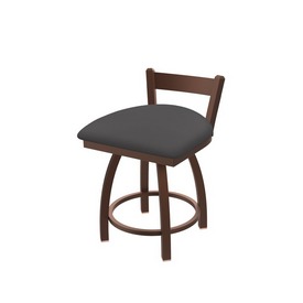 821 Catalina 18" Low Back Swivel Vanity Stool with Bronze Finish and Canter Storm Seat, 82118BZ004