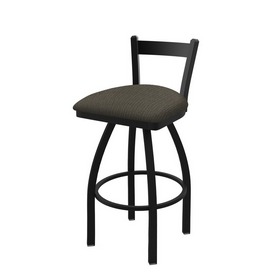 821 Catalina Low Back Swivel Stool with Black Wrinkle Finish and Graph Chalice Seat, AGS-82125BW019 821 Catalina Low Back Swivel Stool with Black Wrinkle Finish and Graph Chalice Seat, AGS-82125BW019