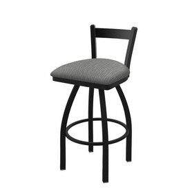 821 Catalina Low Back Swivel Stool with Black Wrinkle Finish and Graph Alpine Seat, AGS-82125BW020 821 Catalina Low Back Swivel Stool with Black Wrinkle Finish and Graph Alpine Seat, AGS-82125BW020