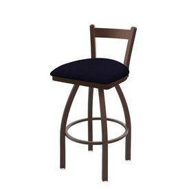 821 Catalina Low Back Swivel Stool with Bronze Finish and Canter Twilight Seat, AGS-82125BZ002 821 Catalina Low Back Swivel Stool with Bronze Finish and Canter Twilight Seat, AGS-82125BZ002
