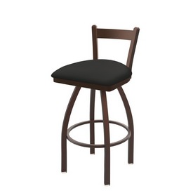 821 Catalina Low Back Swivel Stool with Bronze Finish and Canter Iron Seat, AGS-82125BZ008 821 Catalina Low Back Swivel Stool with Bronze Finish and Canter Iron Seat, AGS-82125BZ008