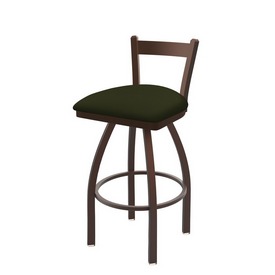 821 Catalina Low Back Swivel Stool with Bronze Finish and Canter Pine Seat, AGS-82125BZ010 821 Catalina Low Back Swivel Stool with Bronze Finish and Canter Pine Seat, AGS-82125BZ010