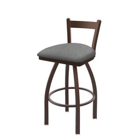 821 Catalina Low Back Swivel Stool with Bronze Finish and Graph Alpine Seat, AGS-82125BZ020 821 Catalina Low Back Swivel Stool with Bronze Finish and Graph Alpine Seat, AGS-82125BZ020