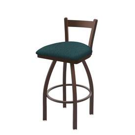 821 Catalina Low Back Swivel Stool with Bronze Finish and Graph Tidal Seat, AGS-82125BZ022 821 Catalina Low Back Swivel Stool with Bronze Finish and Graph Tidal Seat, AGS-82125BZ022