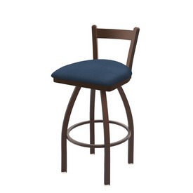 821 Catalina Low Back Swivel Stool with Bronze Finish and Rein Bay Seat, AGS-82125BZ024 821 Catalina Low Back Swivel Stool with Bronze Finish and Rein Bay Seat, AGS-82125BZ024