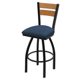 832 Thor Swivel Stool with Black Wrinkle Finish, Medium Back and Rein Bay Seat, AGS-83225BWMedMpl024 832 Thor Swivel Stool with Black Wrinkle Finish, Medium Back and Rein Bay Seat, AGS-83225BWMedMpl024