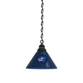 Columbus Blue Jackets Pendant Light Fixture by Holland Bar Stool, BL1ColBlu Columbus Blue Jackets Pendant Light Fixture by Holland Bar Stool, BL1ColBlu