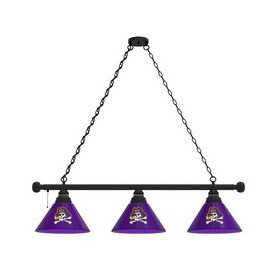 East Carolina 3 Shade Billiard Light with Fixture by Holland Bar Stool, BL3Ecarol East Carolina 3 Shade Billiard Light with Fixture by Holland Bar Stool, BL3Ecarol