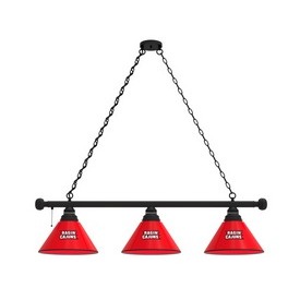 Louisiana-Lafayette 3 Shade Billiard Light with Fixture by Holland Bar Stool, BL3LA-Laf Louisiana-Lafayette 3 Shade Billiard Light with Fixture by Holland Bar Stool, BL3LA-Laf