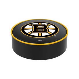 Boston Bruins Bar Stool Seat Cover By HBS, BSCBosBru