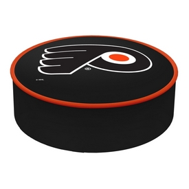 Philadelphia Flyers Bar Stool Seat Cover By HBS (Black)