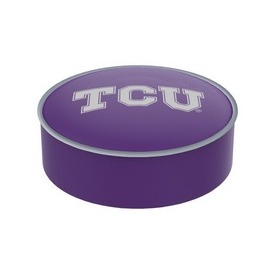Tcu Bar Stool Seat Cover By HBS, BSCTexChr