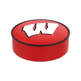 Wisconsin "W" Bar Stool Seat Cover By HBS, BSCWisc-W